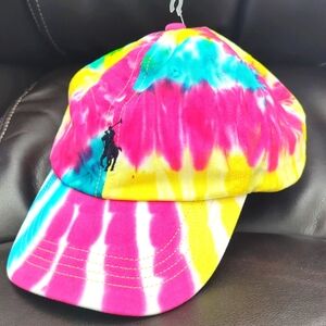 Polo Ralph Lauren TieDye Baseball Hat. Unisex